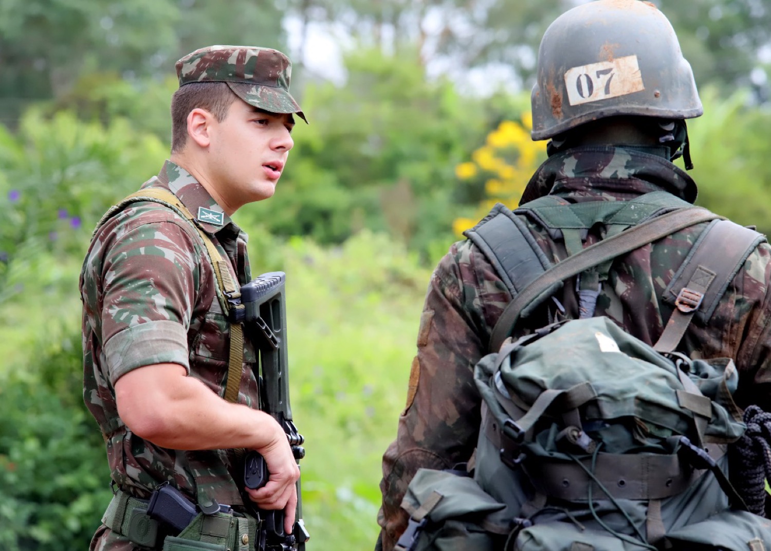 Army by day